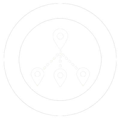 Multi-story icon white